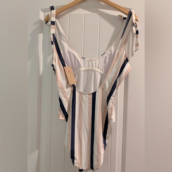 Cremiuex - Swim One Piece Sailor Striped - NWT - Picture 2 of 2